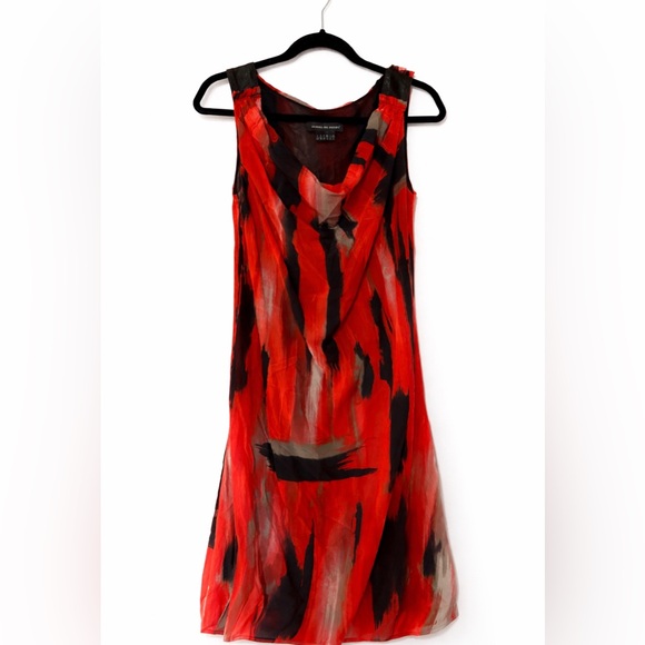 Isabel de Pedro Dresses & Skirts - ISABEL DE PEDRO RED AND BLACK DRESS 8